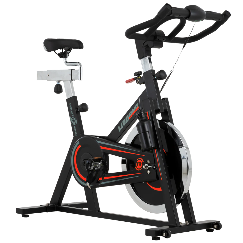 Bicicleta Spinning Livorno Roja