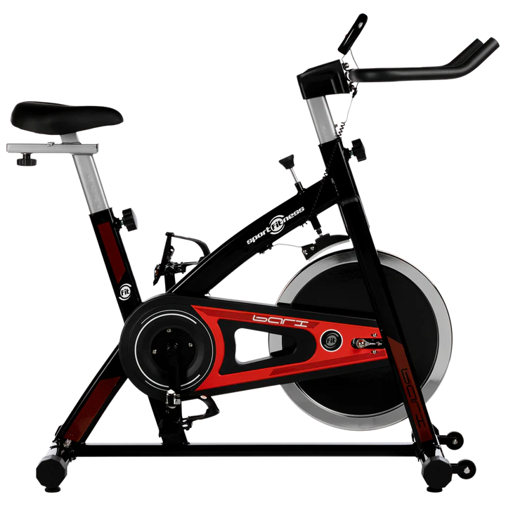 Bicicleta Spinning Magnética Bari Rojo