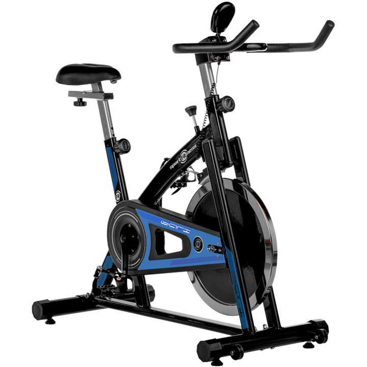Bicicleta Spinning Magnética Bari Azul