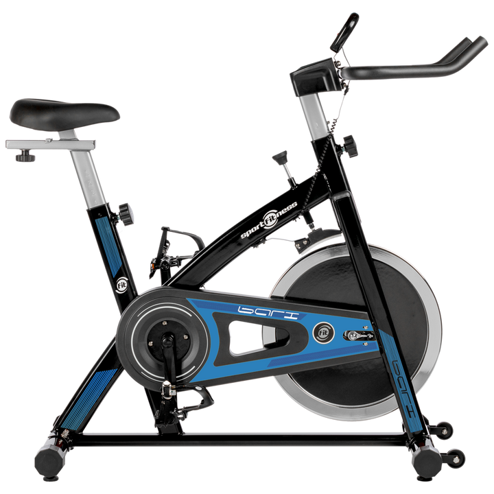 Bicicleta Spinning Magnética Bari Azul