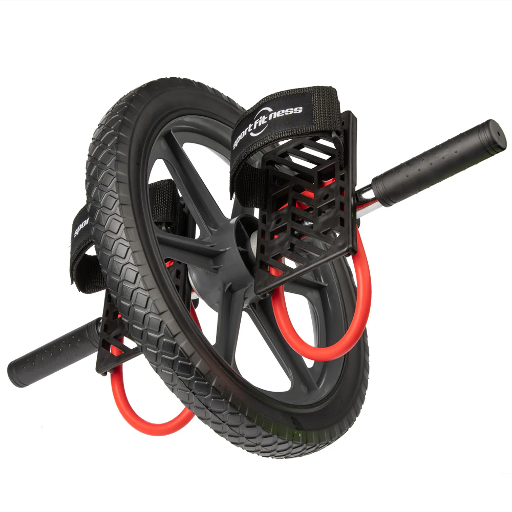 Rueda Abdominal Con Manillares Y Pedales Sportfitness