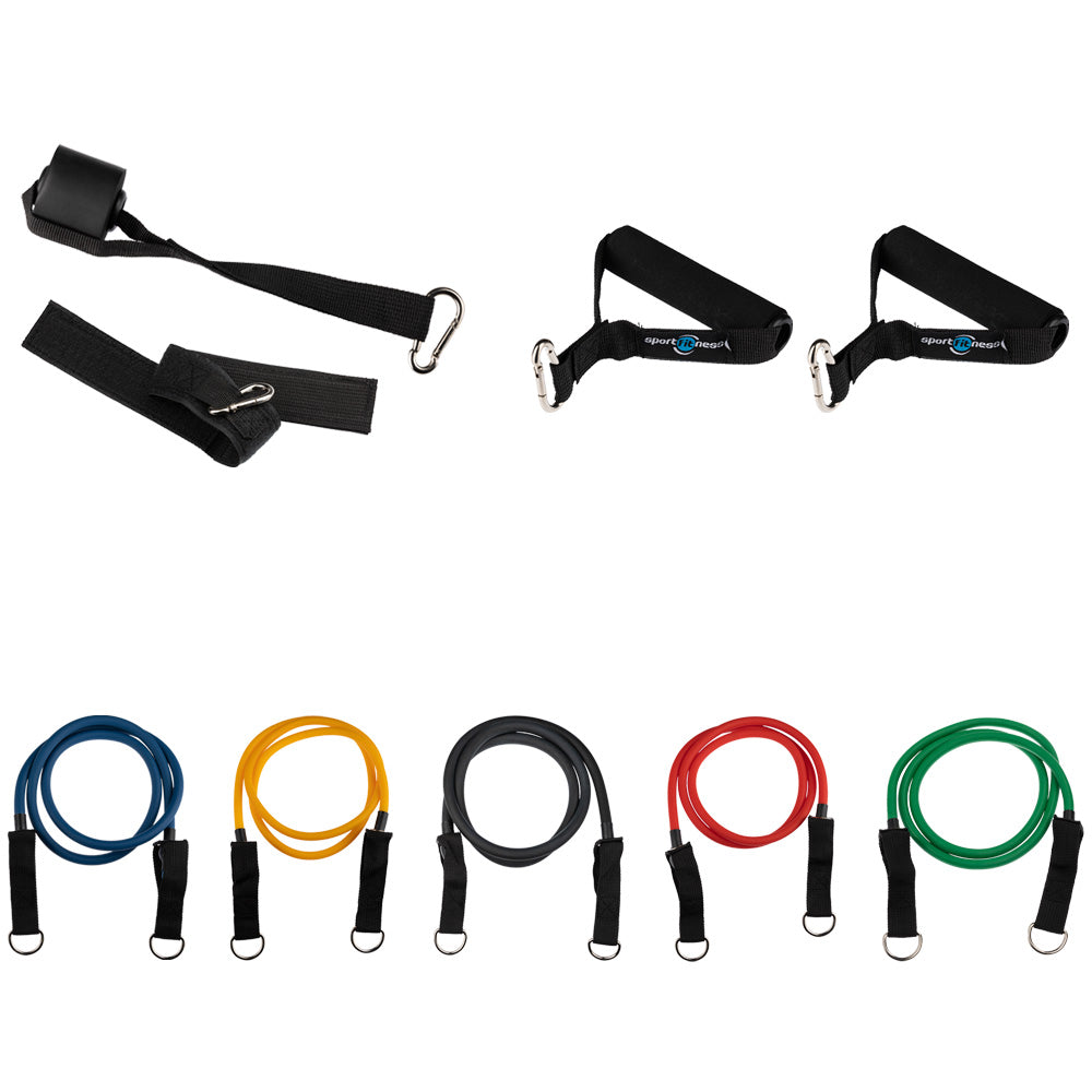 Bandas tubulares juego de 10 piezas Sportfitness