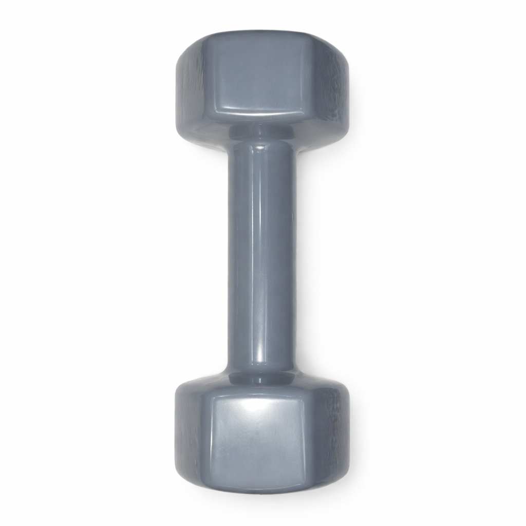 Mancuerna Encauchetada En Vinilo Global Fitness 10 Lb