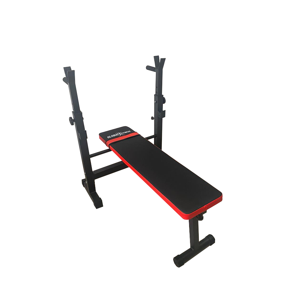 Banco Ejercicio Con Soporte Para Barra Global Fitness