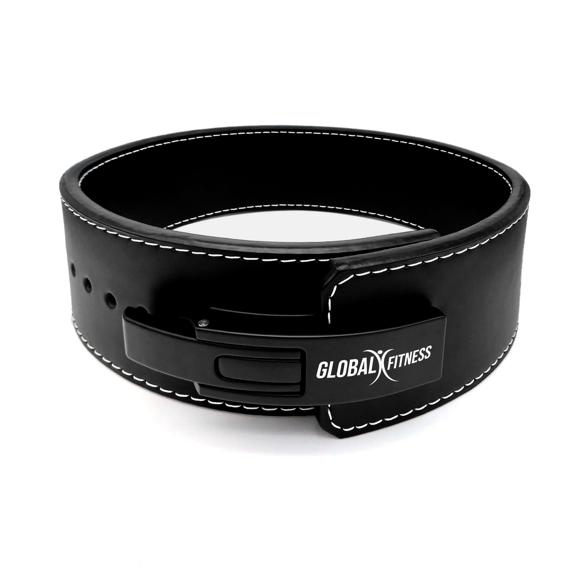 Cinturón Levantamiento de Palanca Powerlifting 10mm - Global Fitness