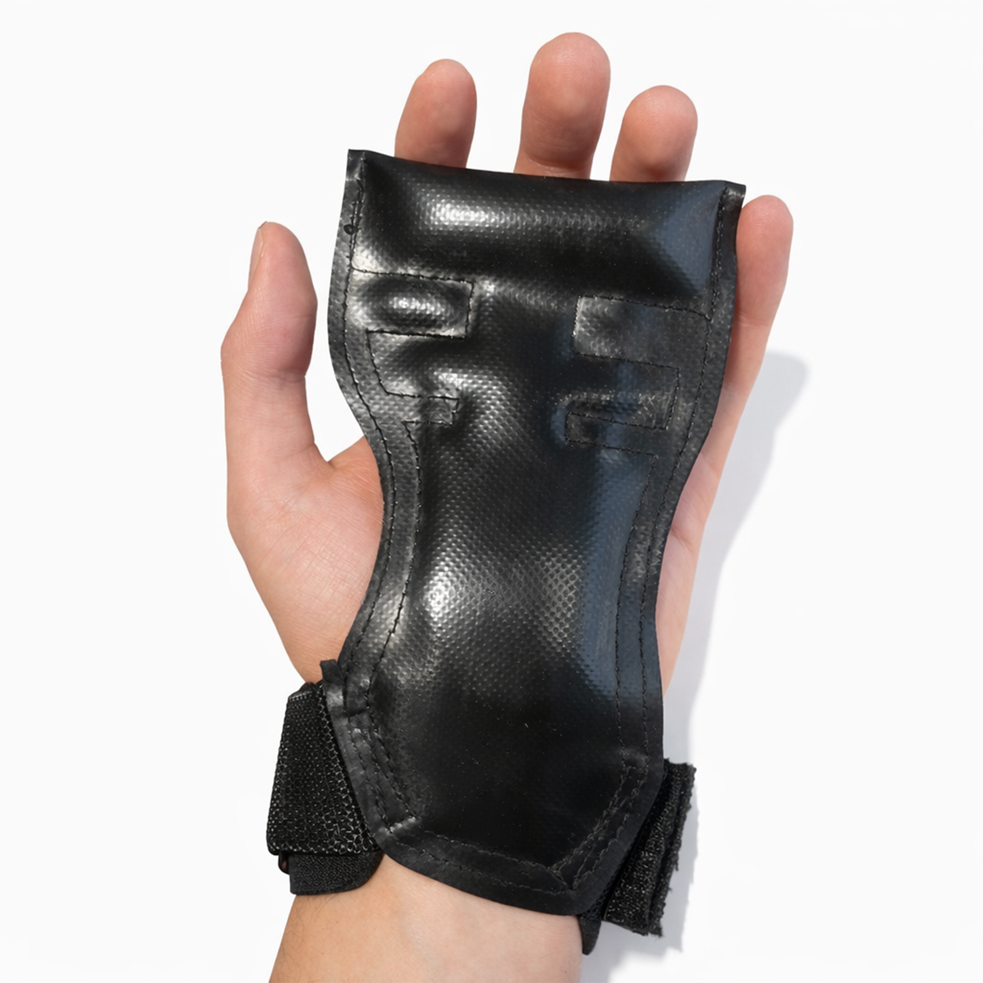 Strips Power Grip con protector de palma Global Fitness