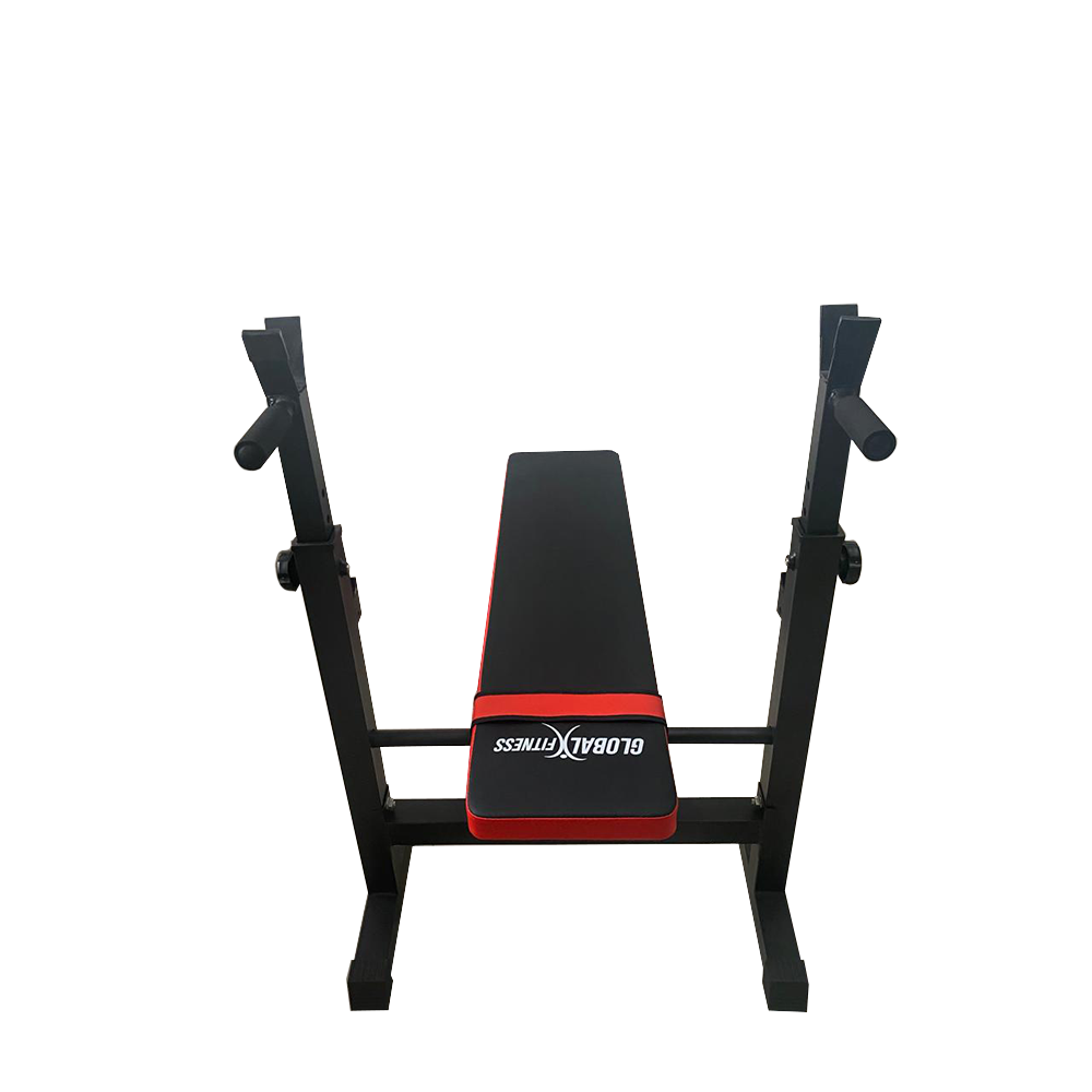 Banco Ejercicio Con Soporte Para Barra Global Fitness
