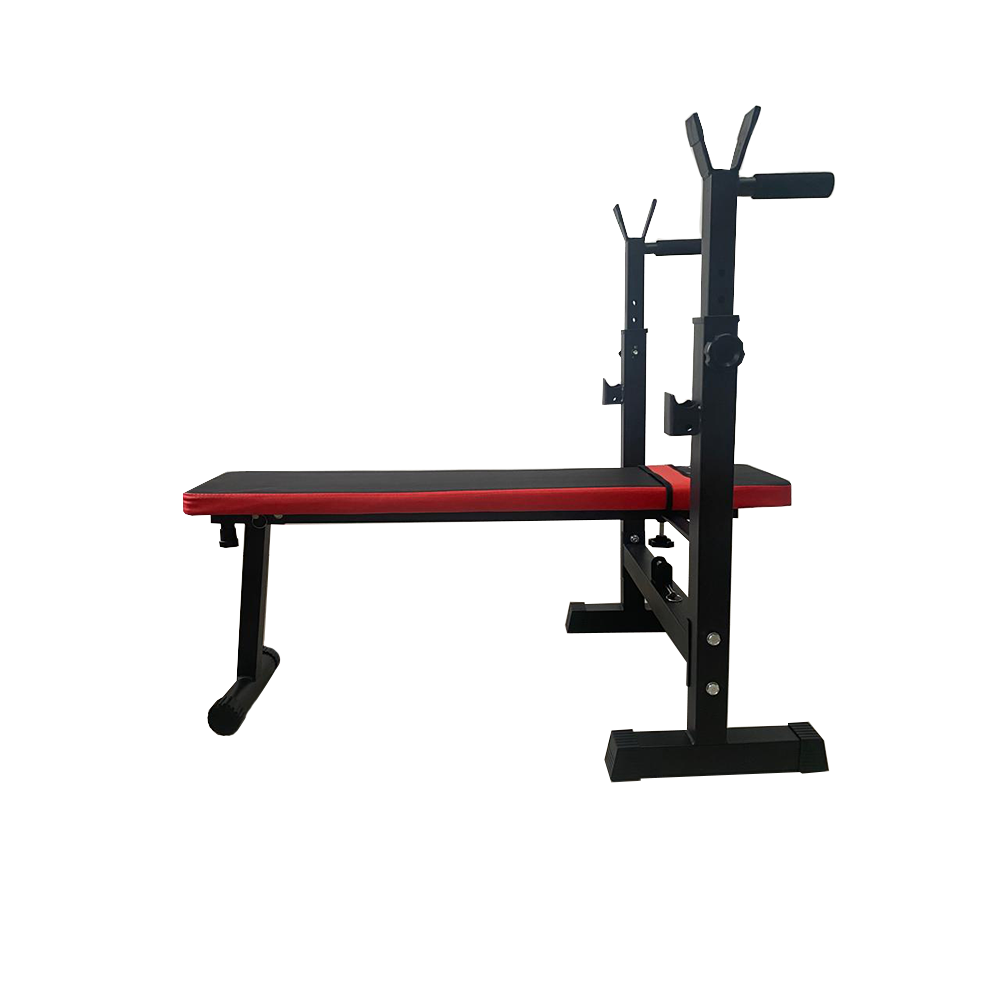 Banco Ejercicio Con Soporte Para Barra Global Fitness