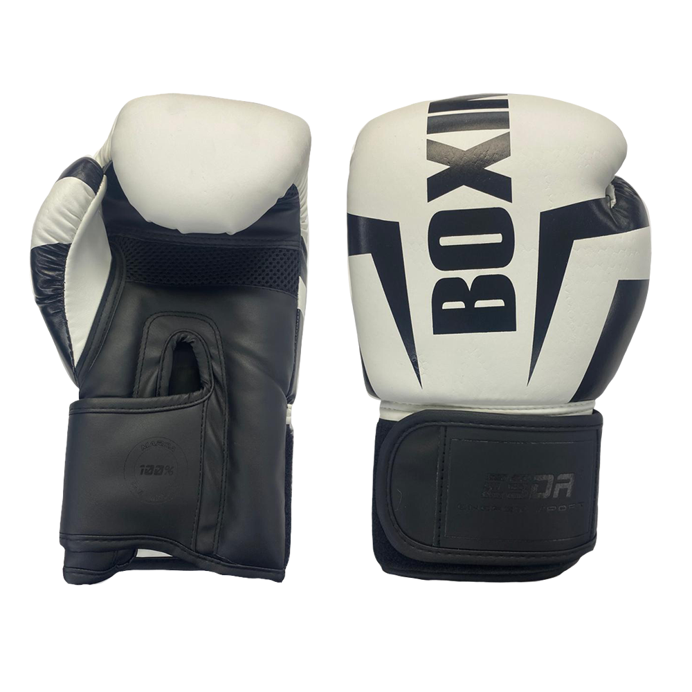 Guante Boxeo 10 Oz Esda Blanco