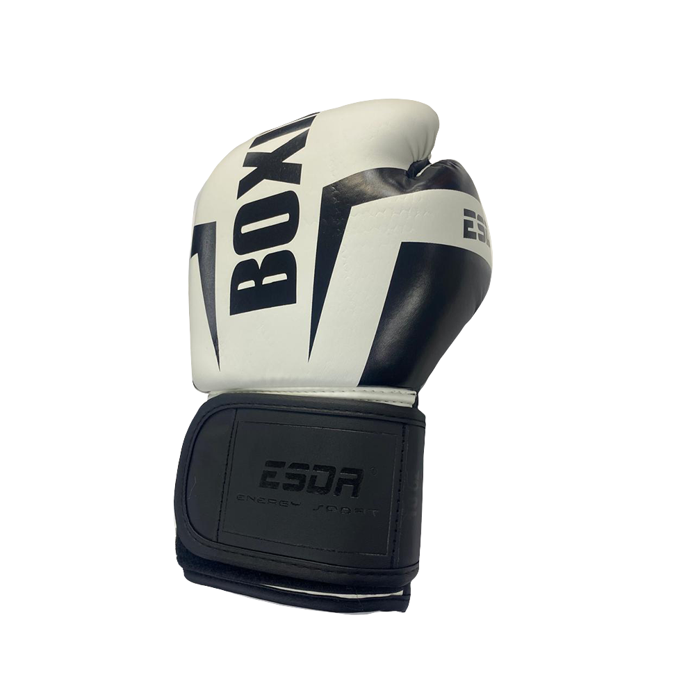 Guante Boxeo 10 Oz Esda Blanco
