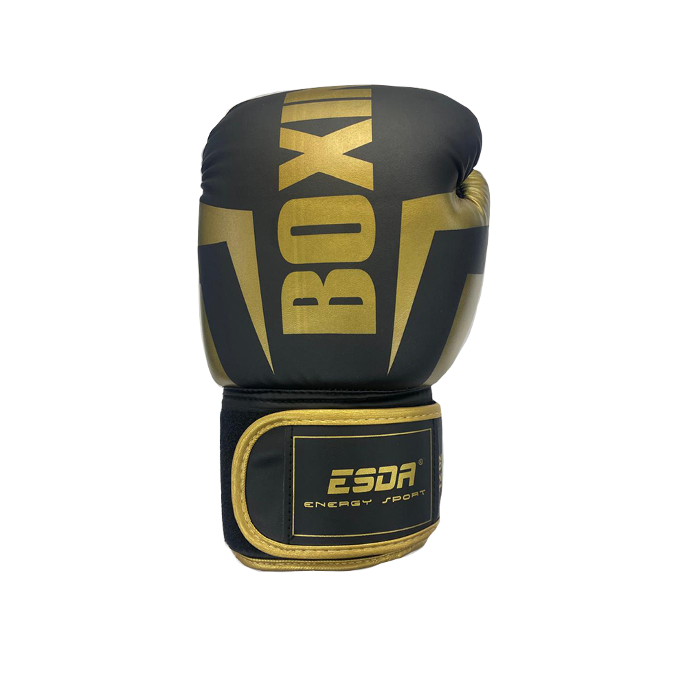 Guante Boxeo 12 Oz Esda Dorado