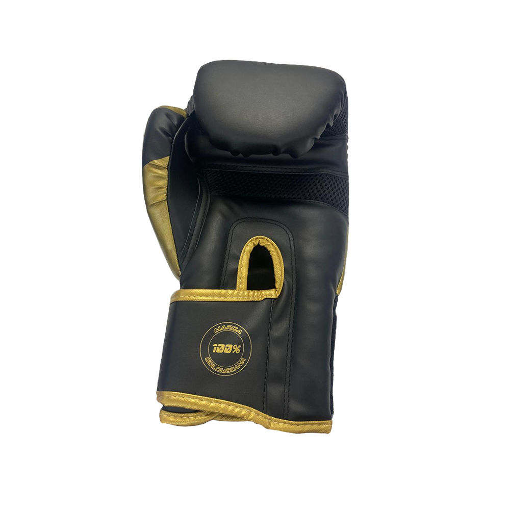 Guante Boxeo 12 Oz Esda Dorado