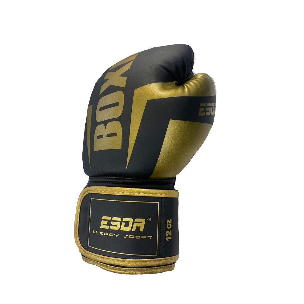 Guante Boxeo 12 Oz Esda Dorado