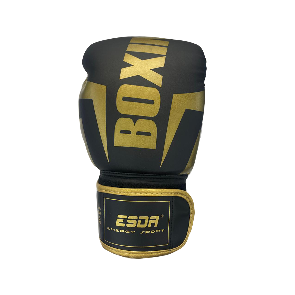 Guante Boxeo 12 Oz Esda Dorado