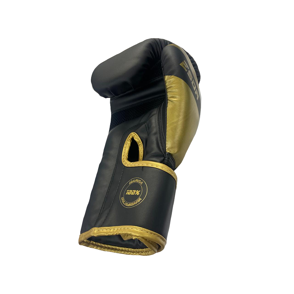 Guante Boxeo 12 Oz Esda Dorado