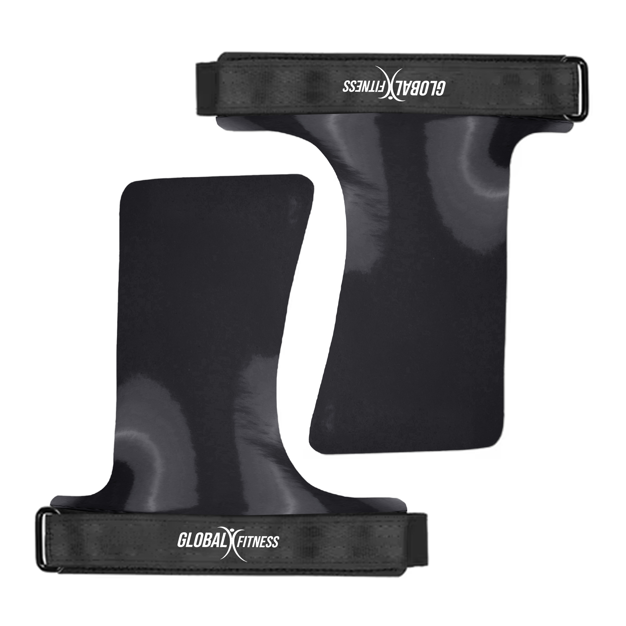 Straps Power Grip con protector de palma goma Global fitness