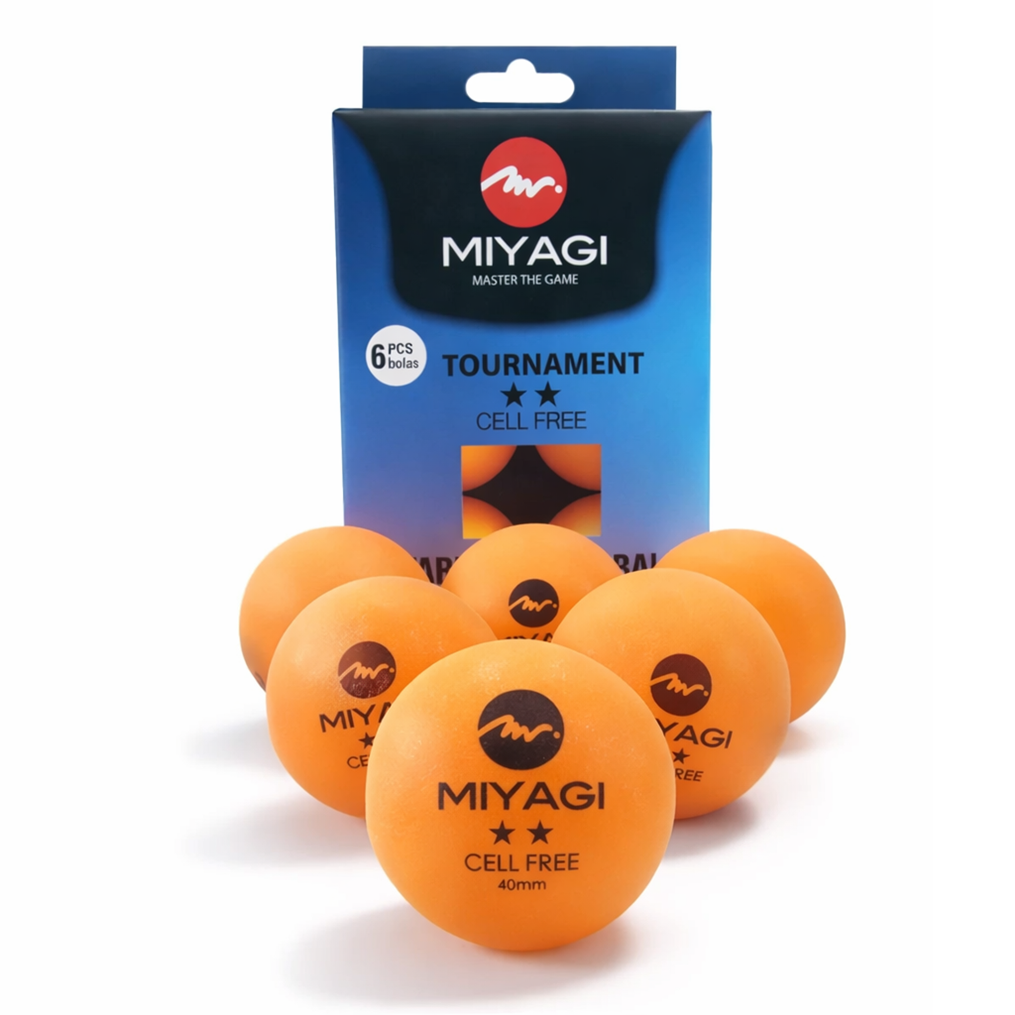 Pelotas De Ping Pong 2 Estrellas Miyagi