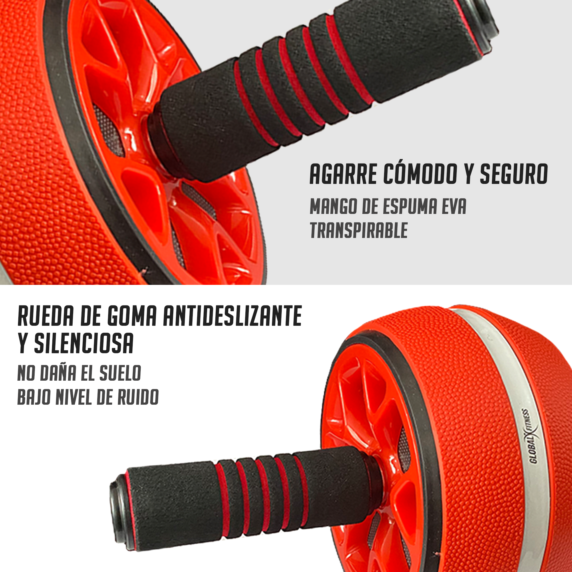 Rueda Para Abdominales Global Fitness