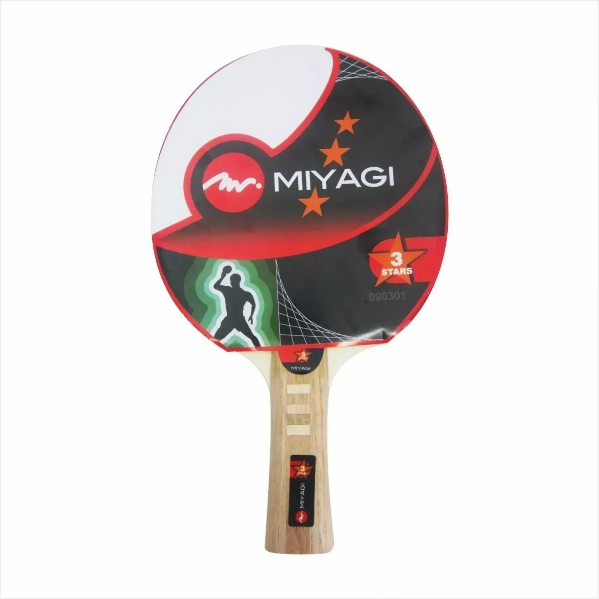Raquetas Tenis De Mesa / Ping Pong 3 Estrellas Miyagi