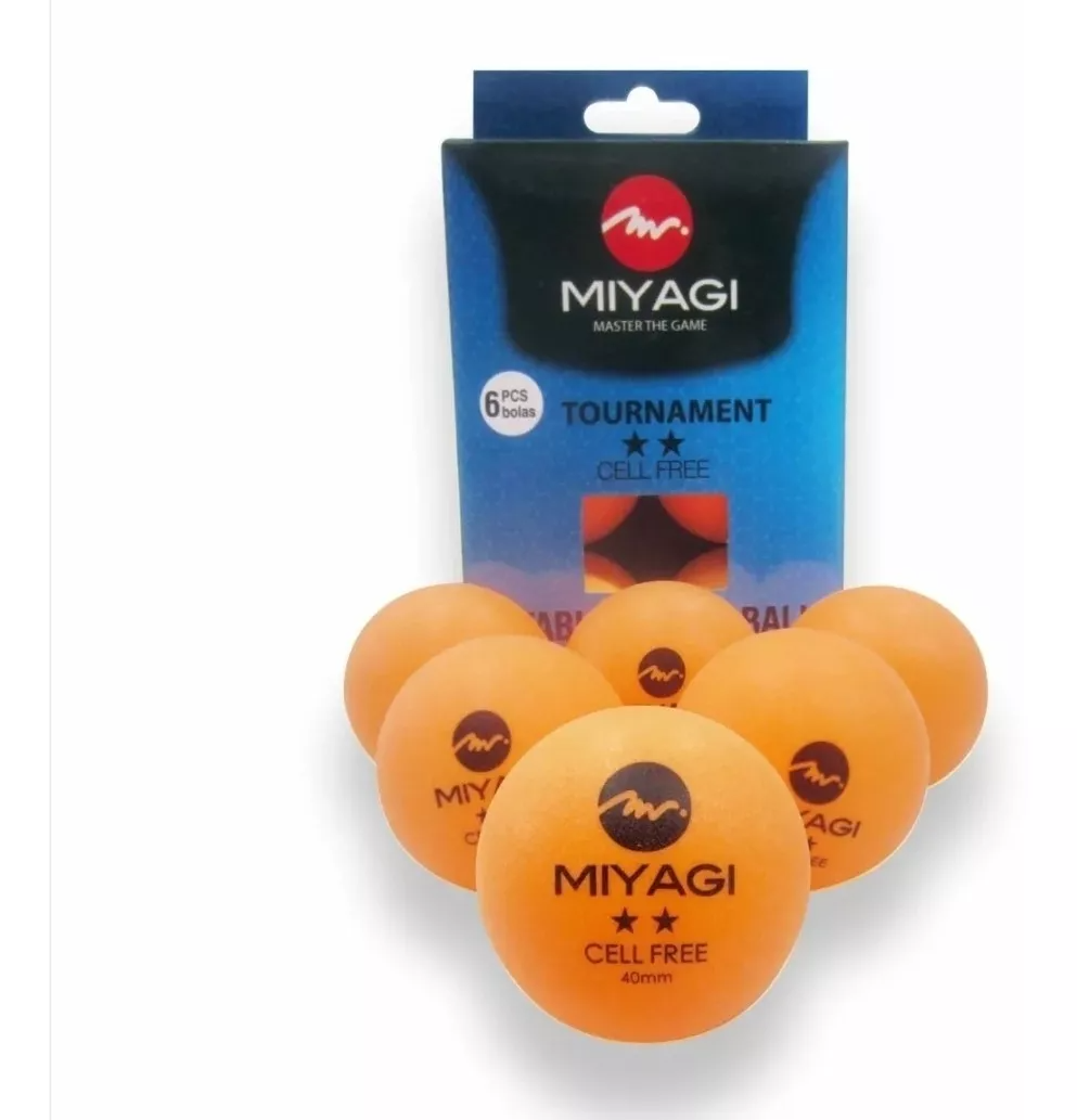 Pelotas De Ping Pong 2 Estrellas Miyagi