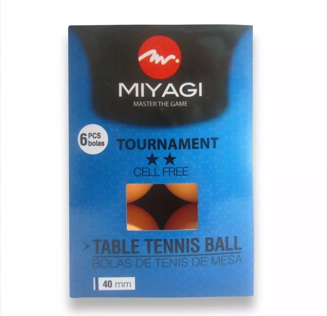 Pelotas De Ping Pong 2 Estrellas Miyagi