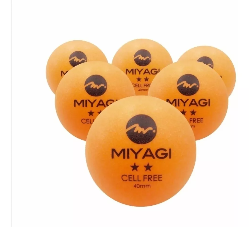 Pelotas De Ping Pong 2 Estrellas Miyagi