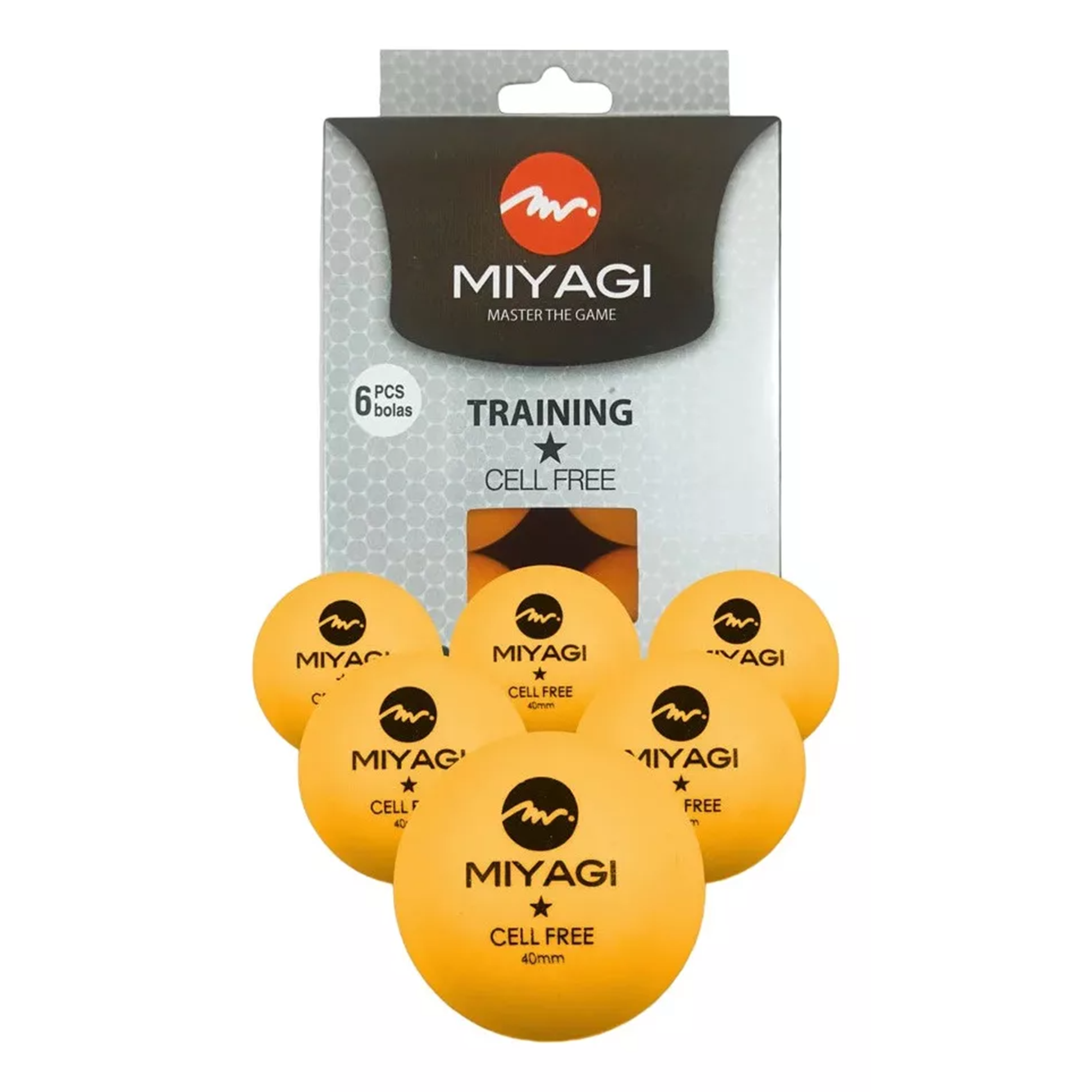 Pelotas De Ping Pong 1 Estrellas Miyagi