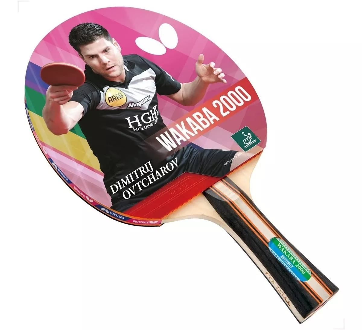 Raqueta Tenis De Mesa / Ping Pong Wakaba 2000 Butterfly