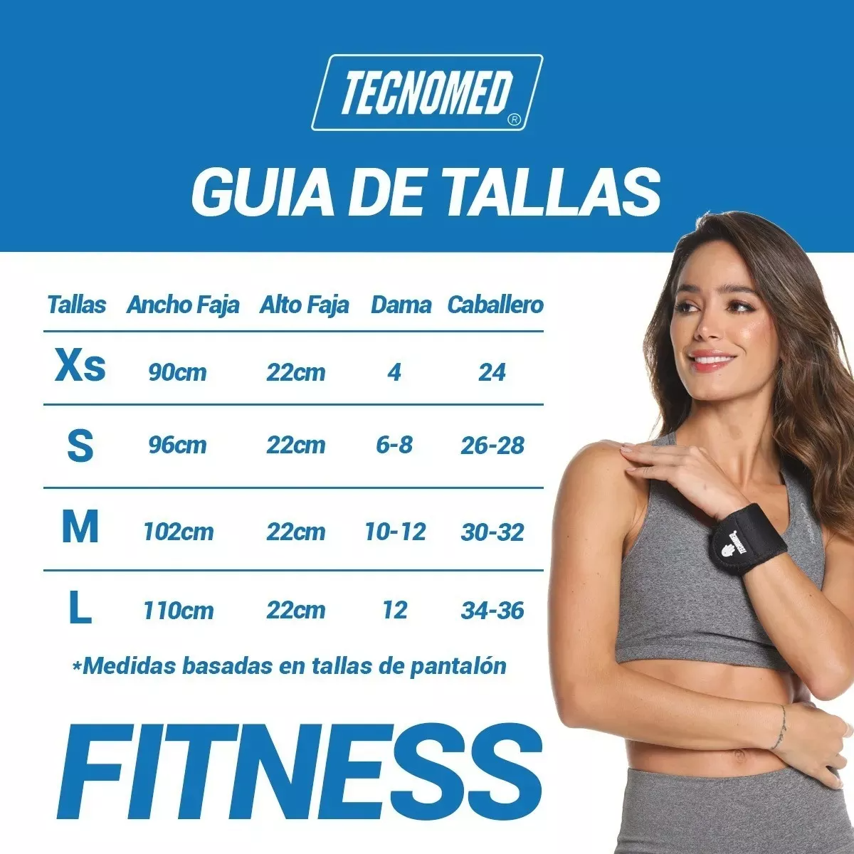 Cinturilla / Faja Tecnomed Neopreno