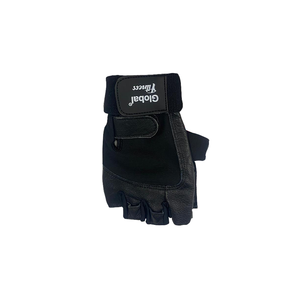 Guantes De Cuero Con Muñequera Mujer Globalfitness