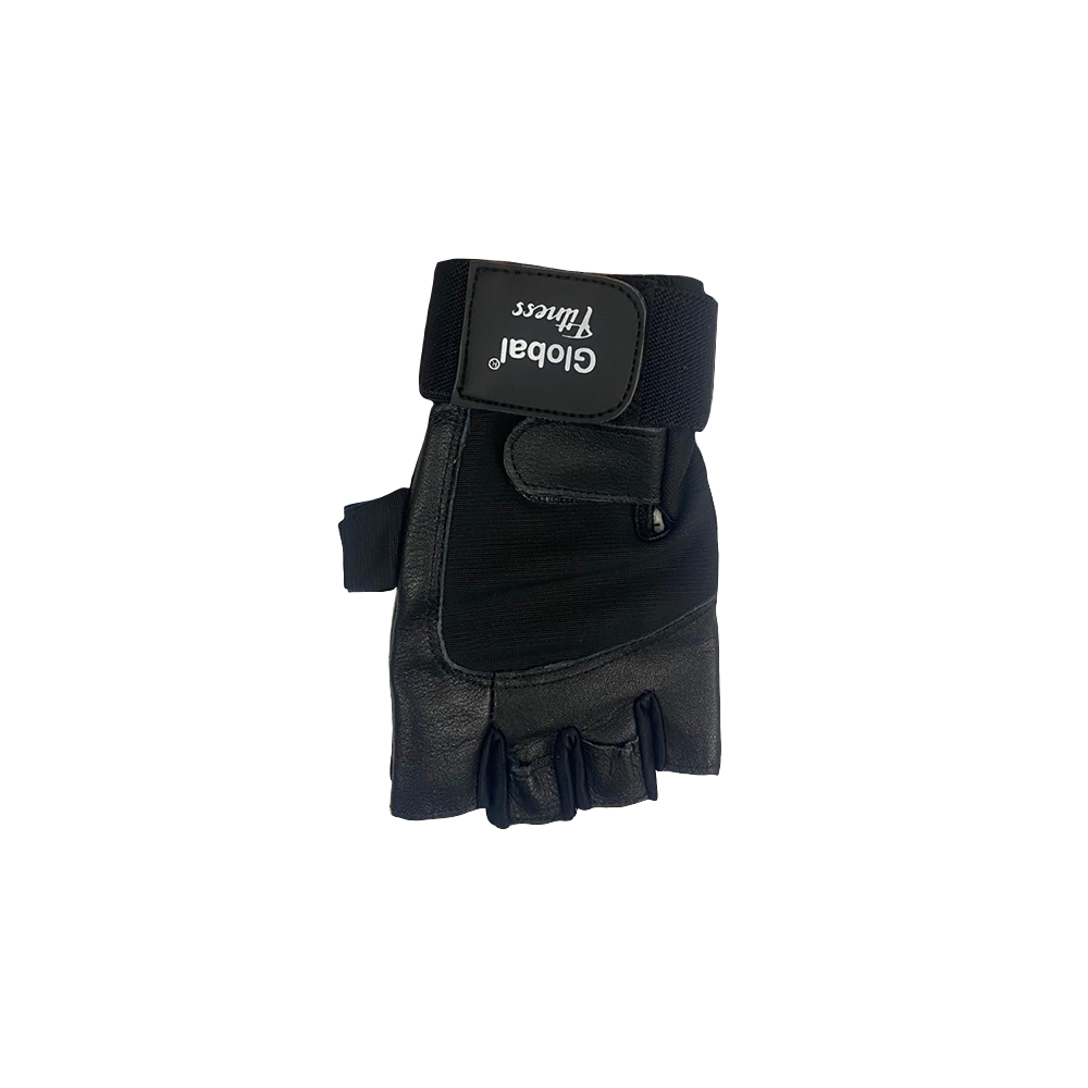 Guantes De Cuero Con Muñequera Mujer Globalfitness