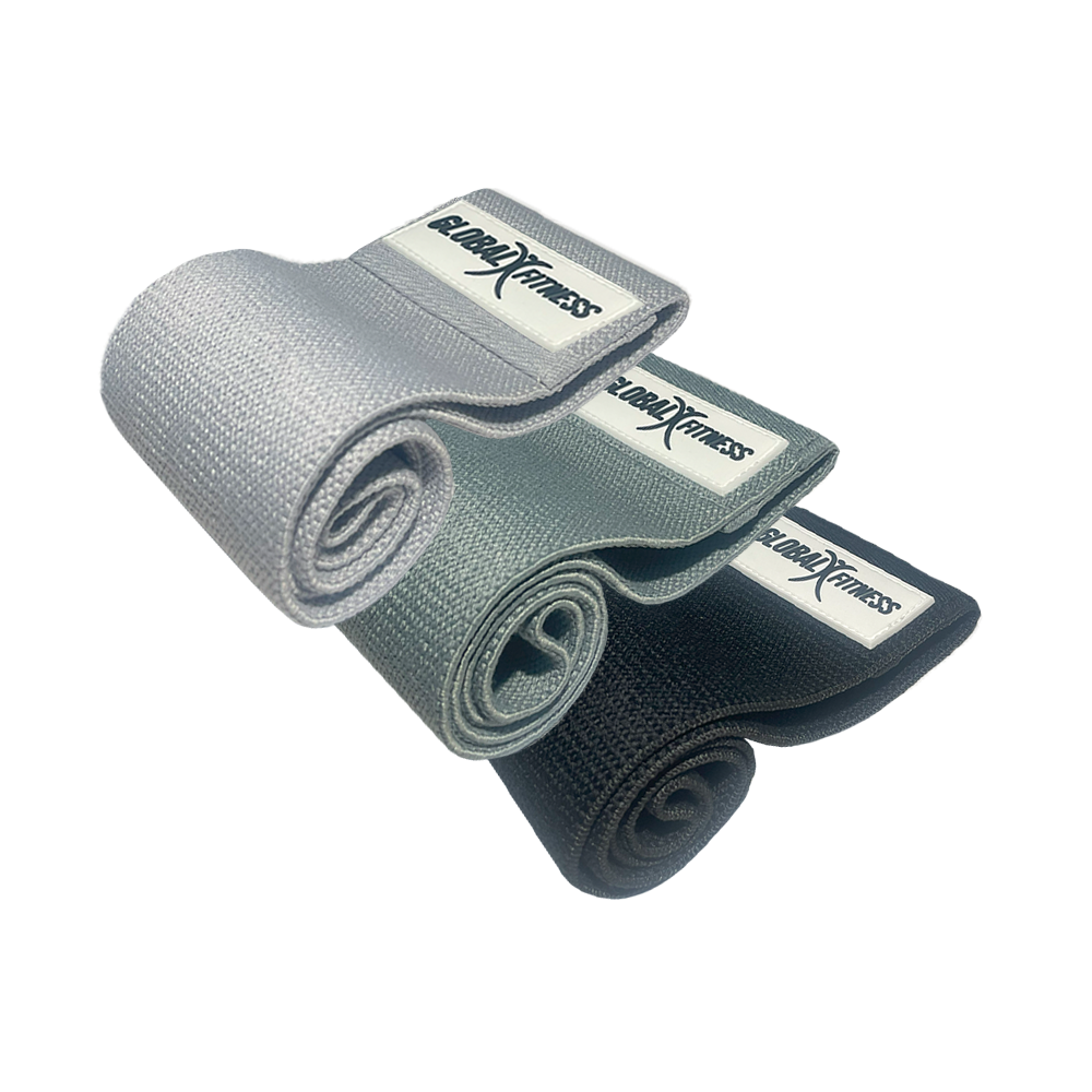 Set De Bandas Elásticas En Tela Global Fitness