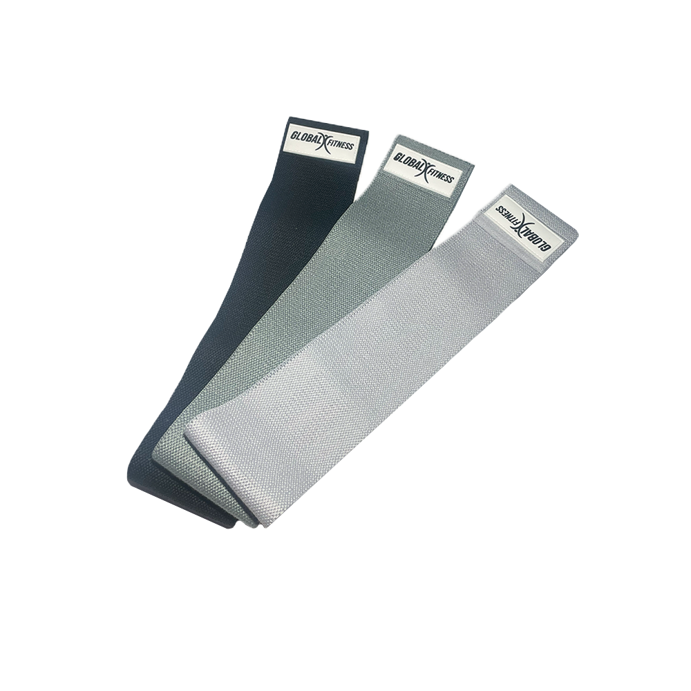 Set De Bandas Elásticas En Tela Global Fitness