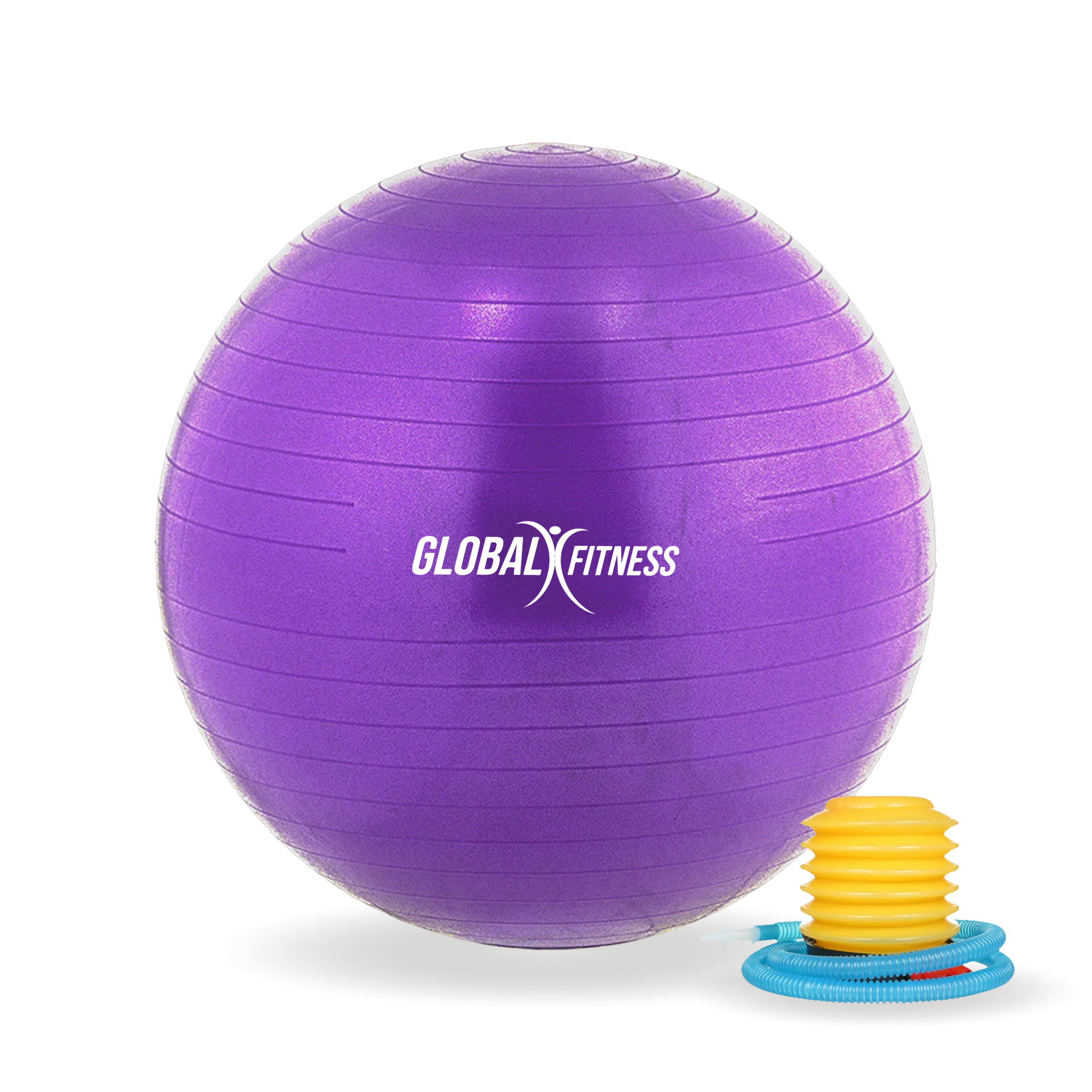 Balón de pilates 75 Cm - Morado - Global Fitness