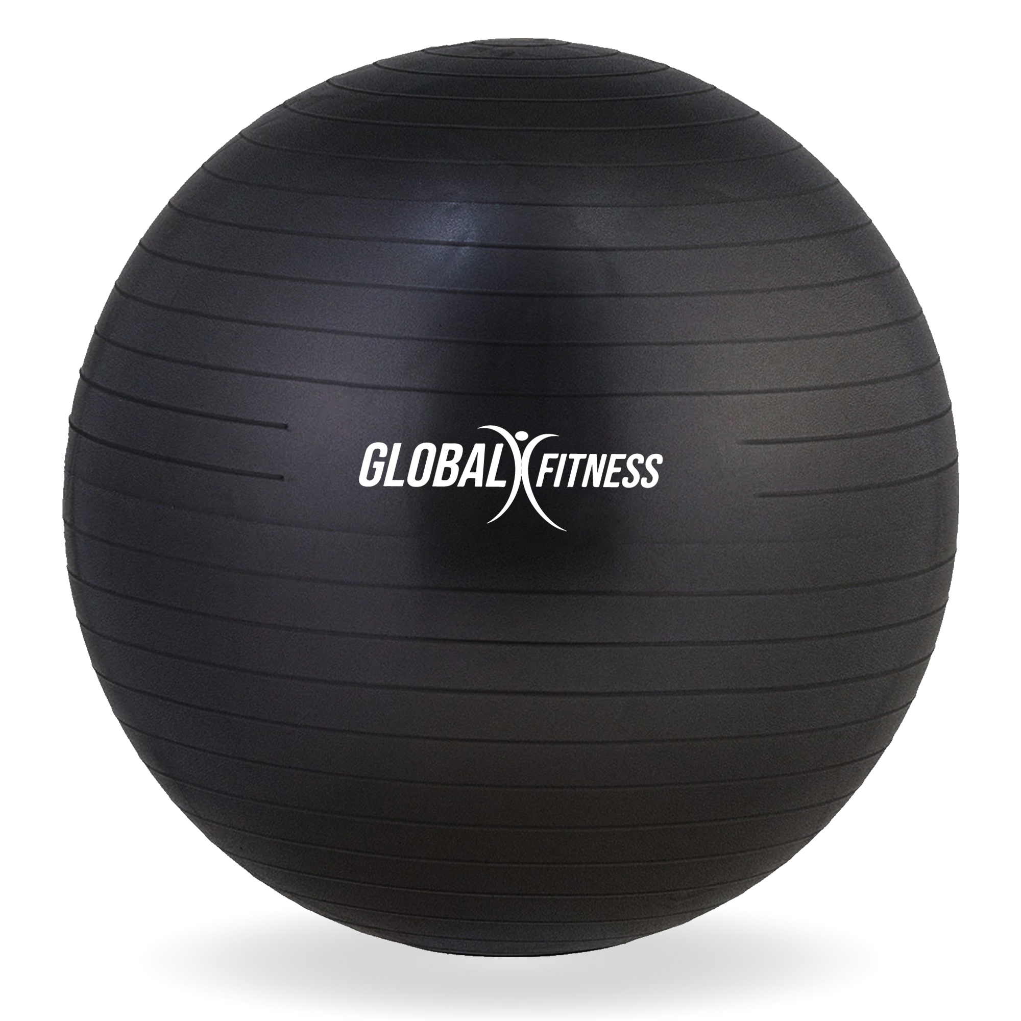 Balón de pilates 75 Cm - Negro - Global Fitness