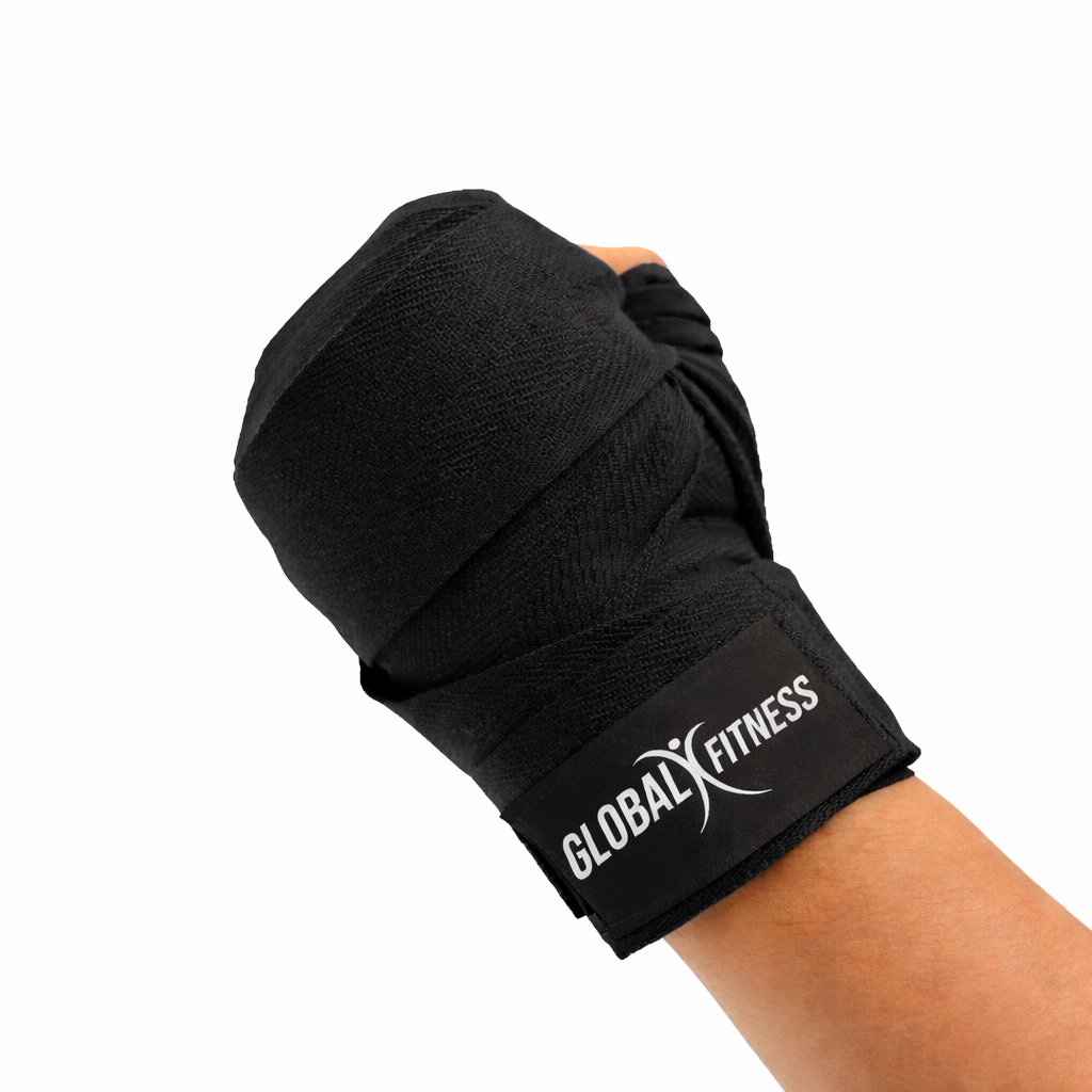 Vendas Boxeo Negro 180" / 5 metros Global fitness