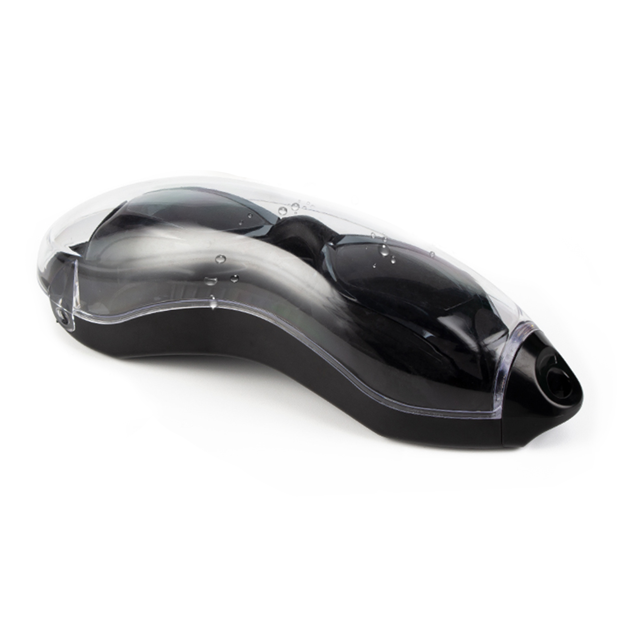 Gafas De Natación Transparentes - Negro