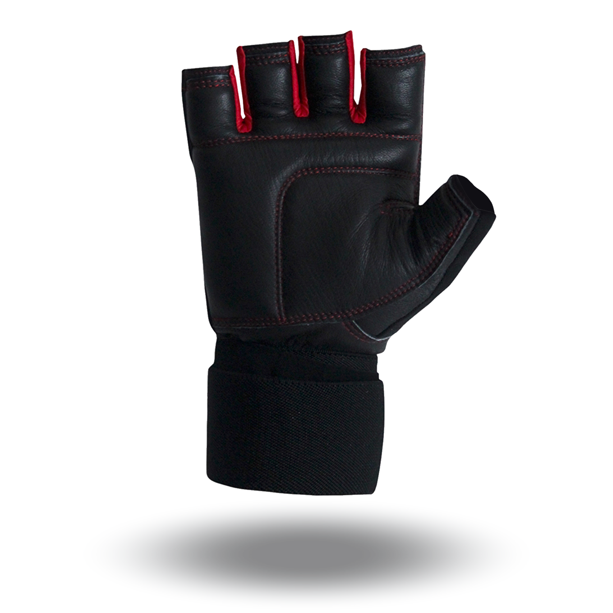 Guantes De Cuero Con Muñequera Hombre Globalfitness