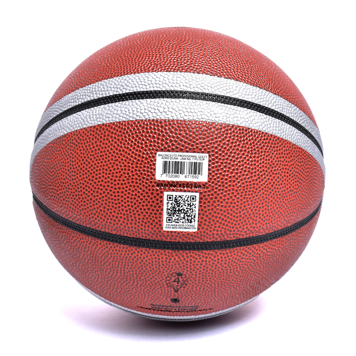 Balón De Baloncesto Profesional Golty Aero Dunk No.7