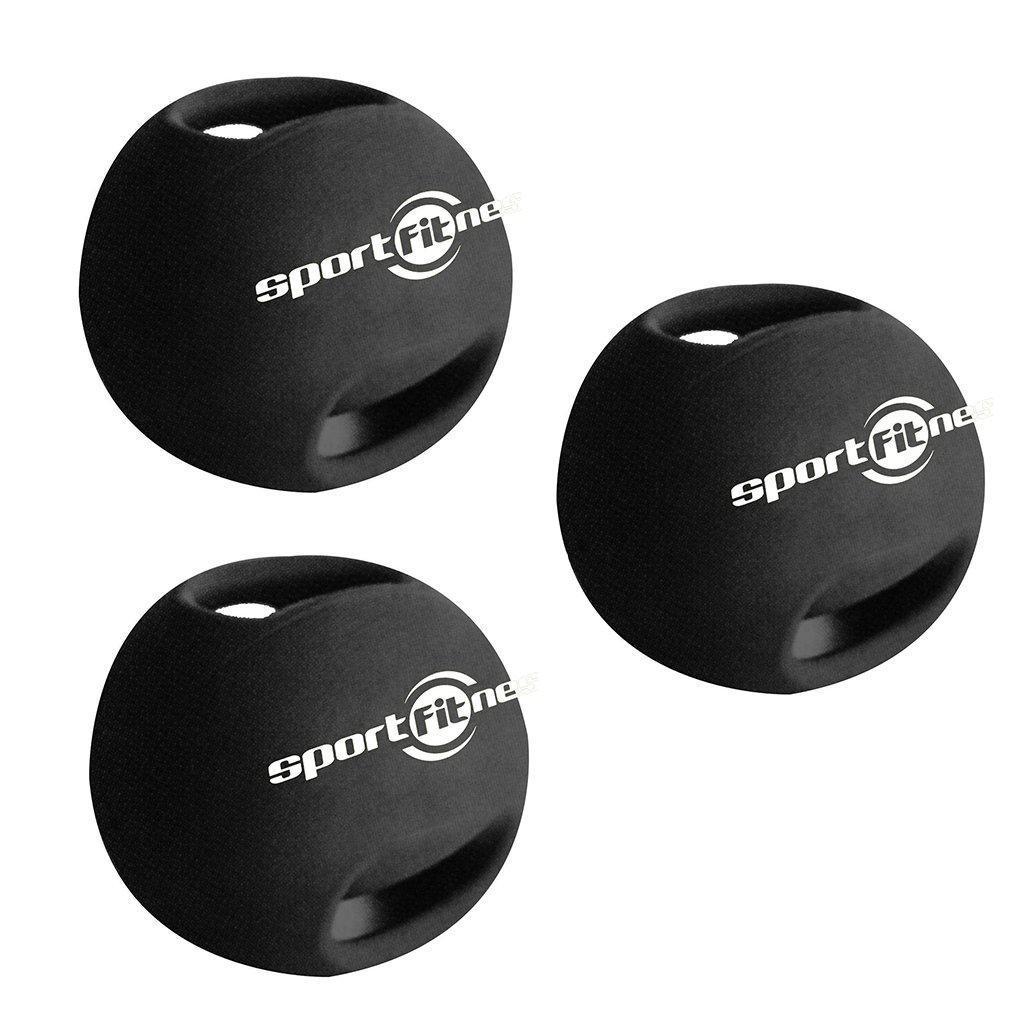 Balón medicinal con agarre Sportfitness