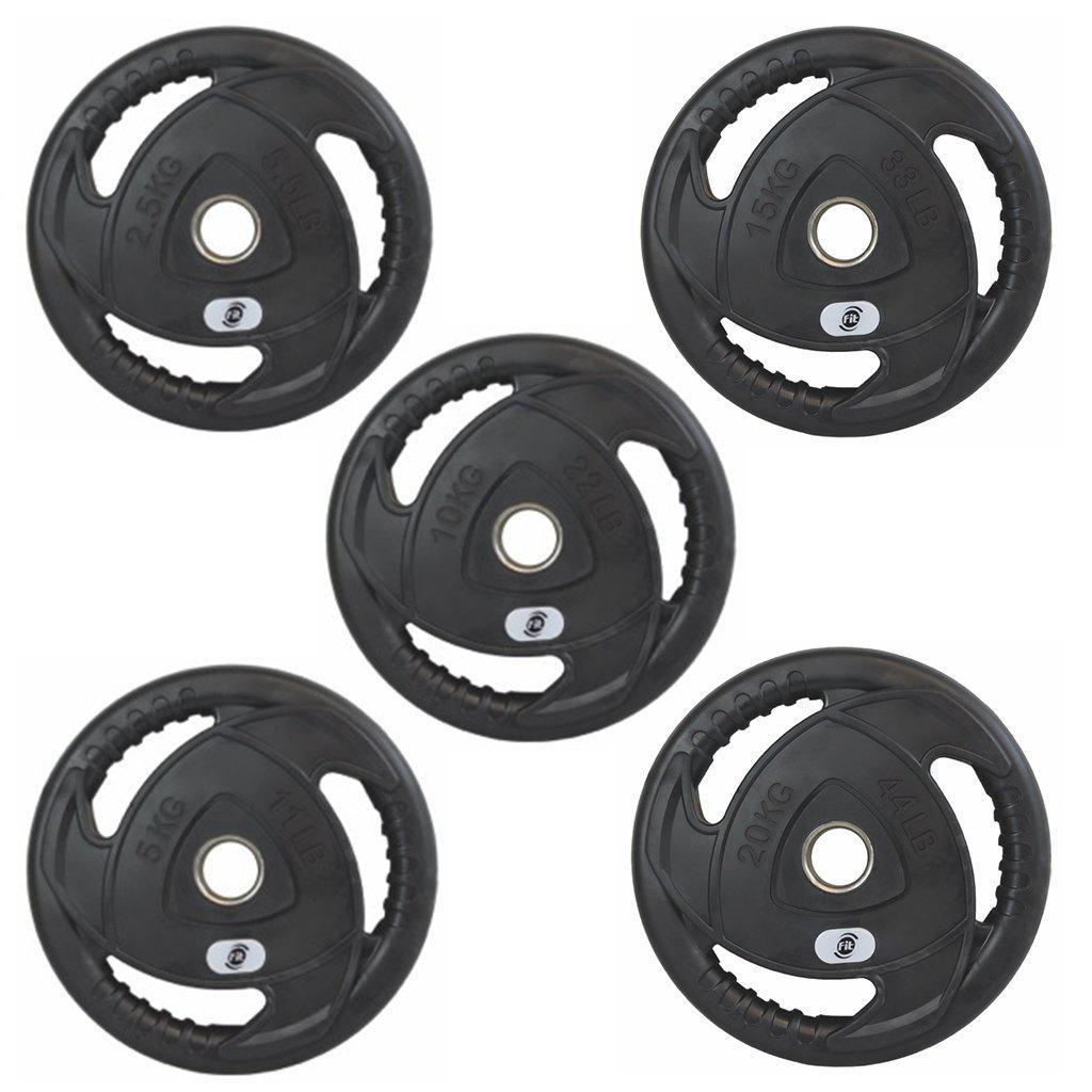 Disco Olímpico En Caucho Inyectado 2"