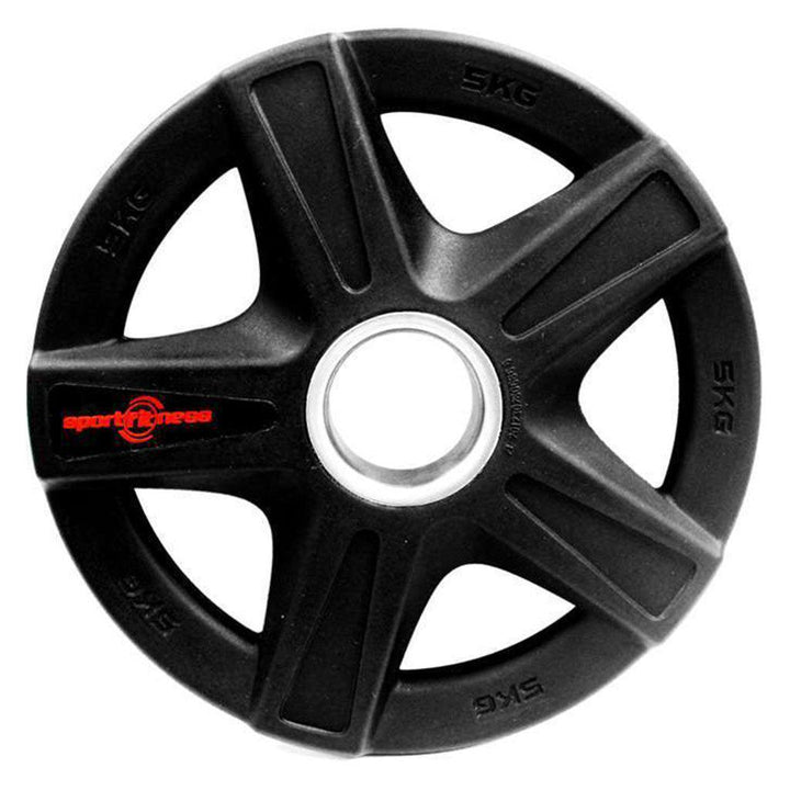 Disco Olímpico En Caucho Inyectado Premium 2"