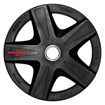 Disco Olímpico En Caucho Inyectado Premium 2"