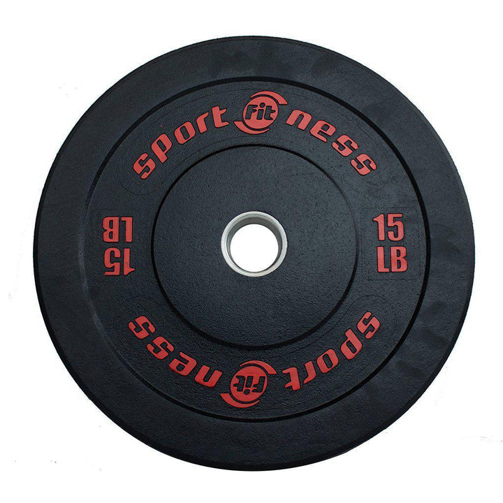 Disco Olímpico En Caucho Macizo Premium 2"