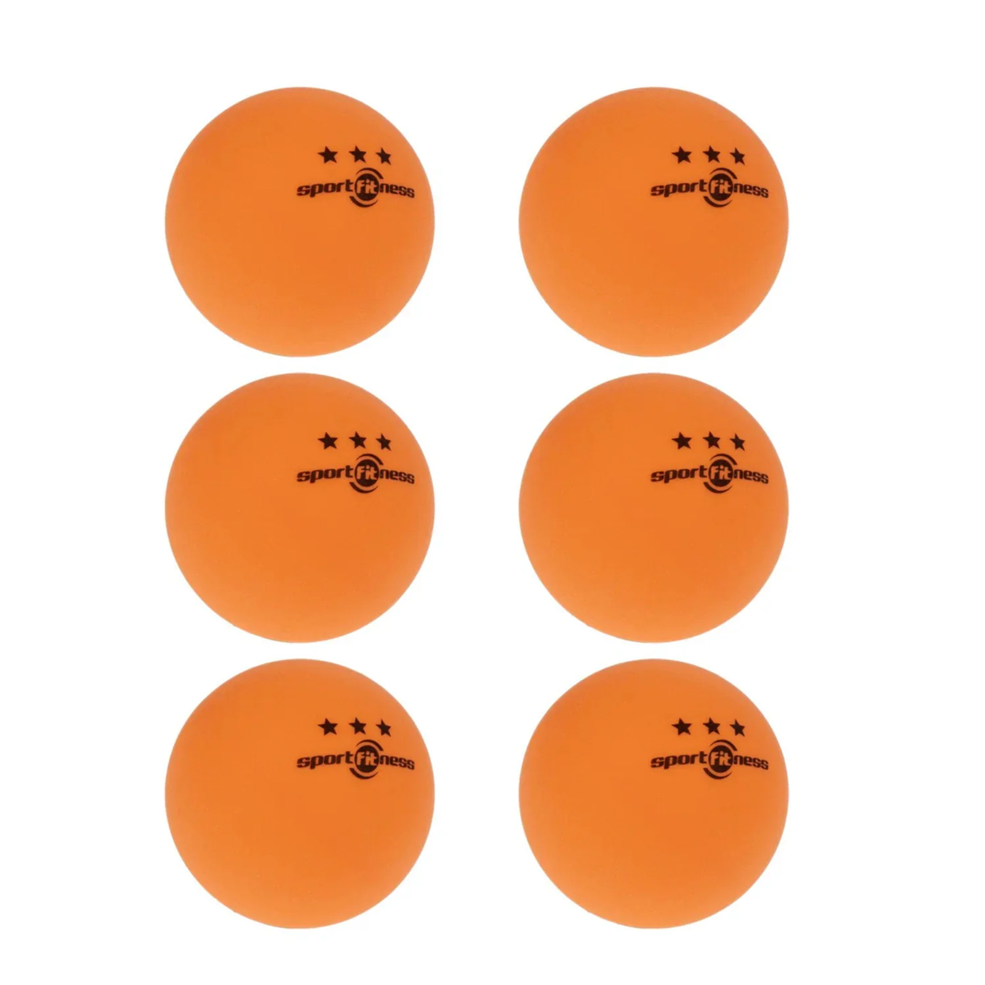 Pelotas De Ping Pong 3 Estrellas Naranja