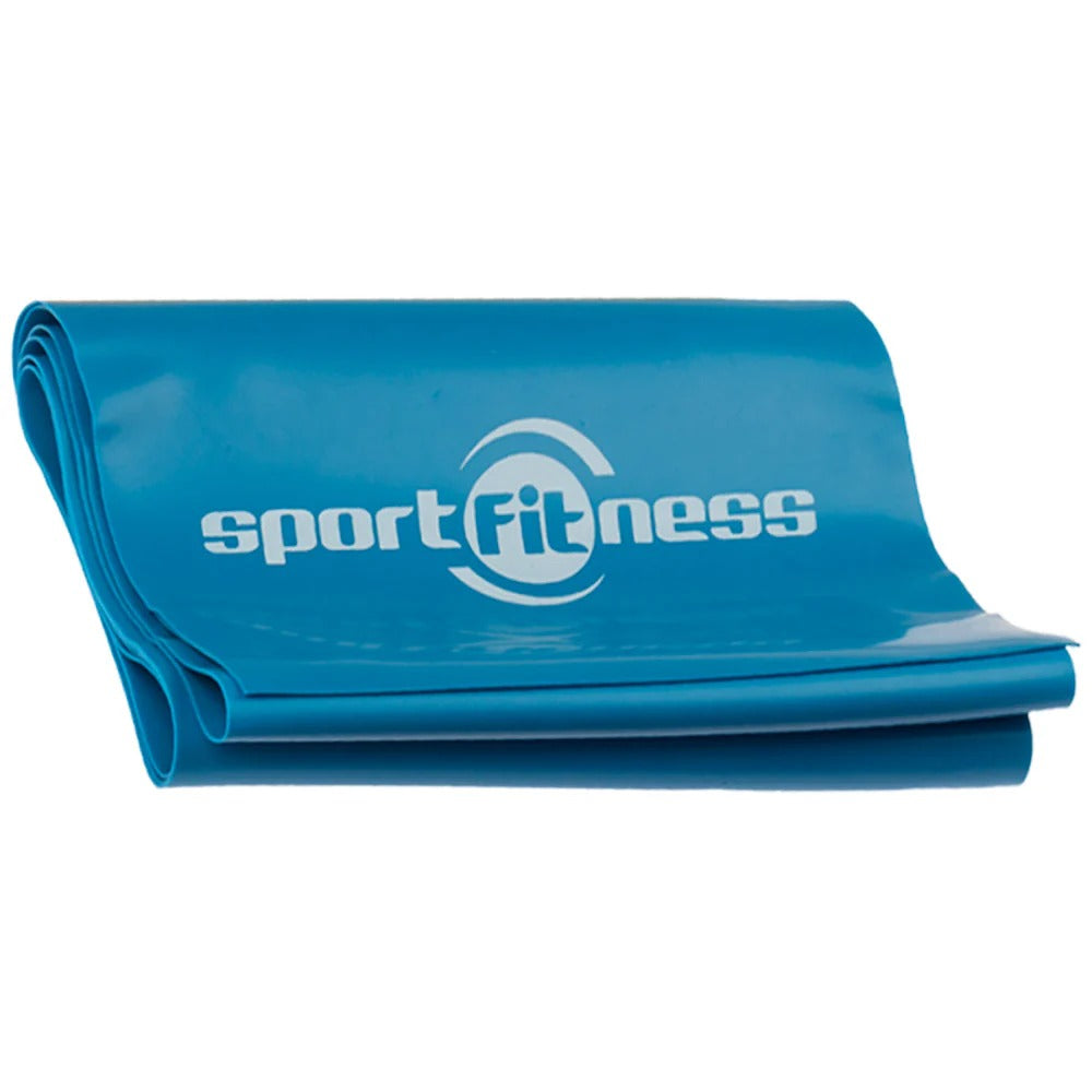 Bandas elásticas de látex en colores abiertos Sportfitness