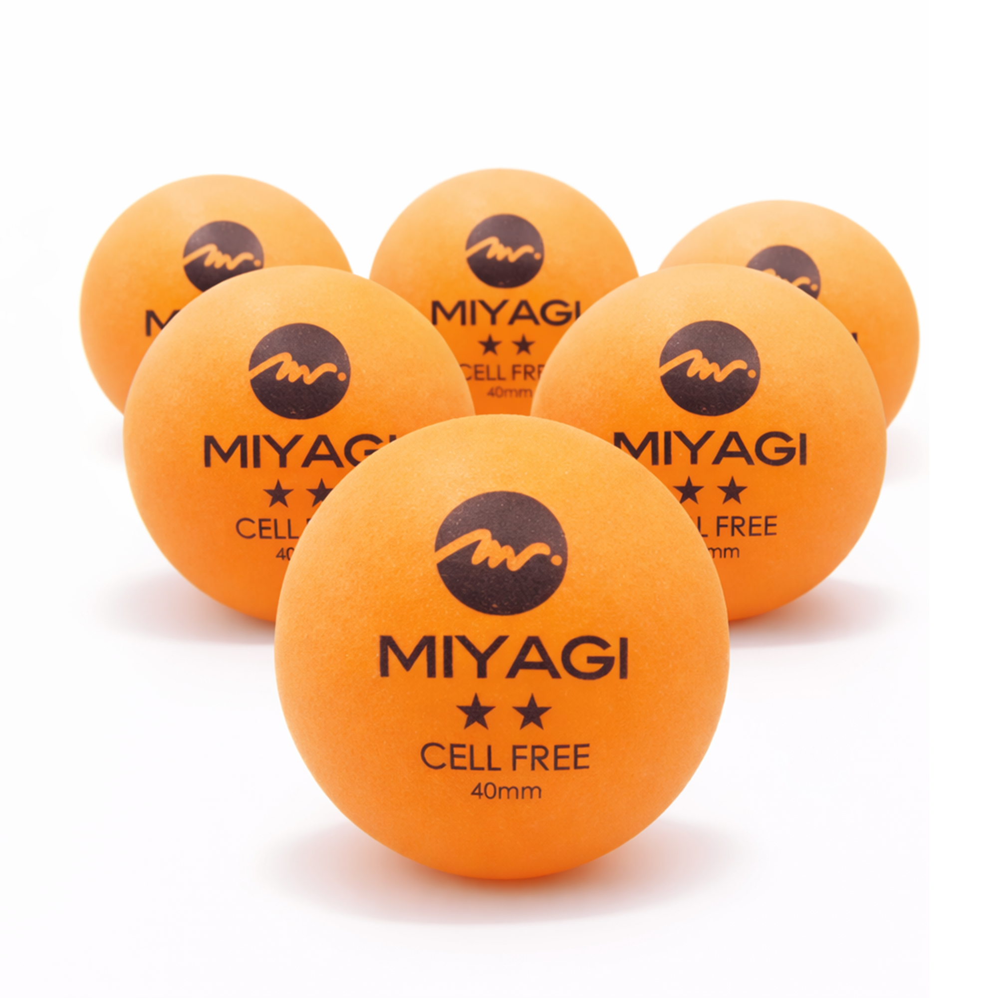 Pelotas De Ping Pong 2 Estrellas Miyagi