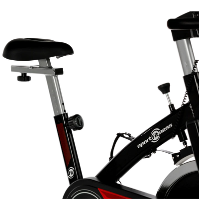 Bicicleta Spinning Magnética Bari Rojo