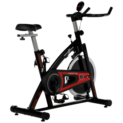 Bicicleta Spinning Magnética Bari Rojo