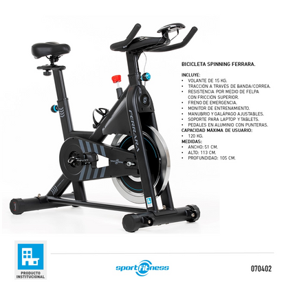 BICICLETA SPINNING FERRERA